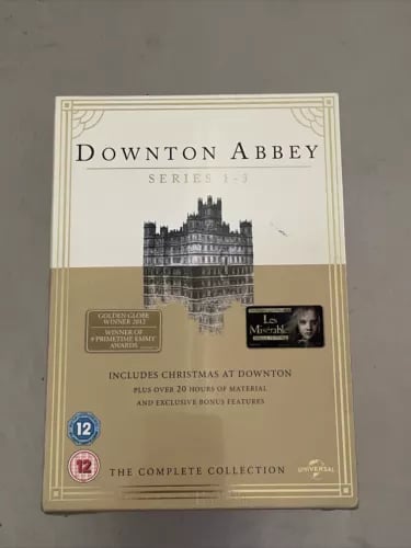 Downton Abbey: Kausi 1-3 (DVD Box Set, alue 2)