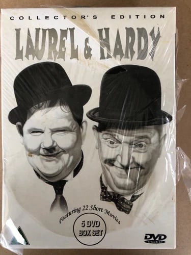 LAUREL & HARDY COLLECTORS EDITION 5 DVD BOX SET 21 Short Films Region 2 Brand New LAUREL & HARDY COLLECTORS EDITION 5 DVD BOX SET 21 Short Films Region 2 Brand New