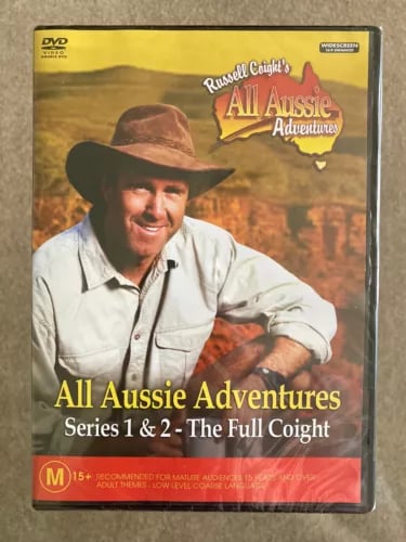 Richard Coight's All Aussie Adventures: Sesong 1 & 2 DVD Richard Coight's All Aussie Adventures: Sesong 1 & 2 DVD