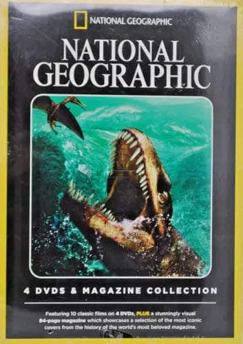 National Geographic: 4x DVD & Magasin Samlarbox National Geographic: 4x DVD & Magasin Samlarbox