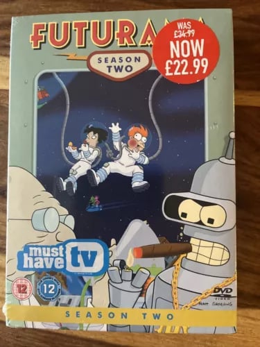 FUTURAMA COMPLETE SERIES 2 DVD 2nd Second Season Two Region 2 Brand New FUTURAMA COMPLETE SERIES 2 DVD 2nd Second Season Two Region 2 Brand New
