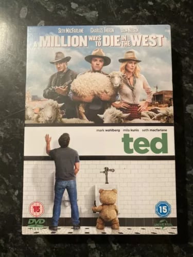 A Million Ways to Die in the West / Ted (Dobbeltpakke DVD, Region 2) A Million Ways to Die in the West / Ted (Dobbeltpakke DVD, Region 2)
