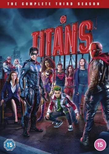 Titans: Kausi 3 (DVD) mukana Alan Ritchson, Anna Diop