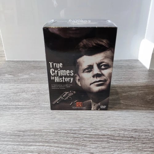 True Crimes In History: 8 DVD-boks - Historiske forbrydelser