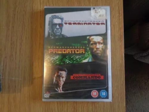 The Terminator / Predator / Commando (DVD, 2009) Region 2