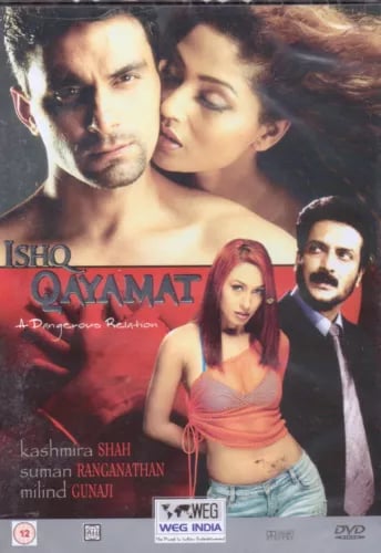 Ishq Qayamat – Bollywood DVD med Kashmira Shah & Milind Gunaji