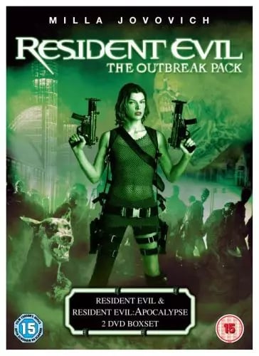 Resident Evil The Outbreak Pack DVD Sports (2004) Milla Jovovich Region 2 Brand New