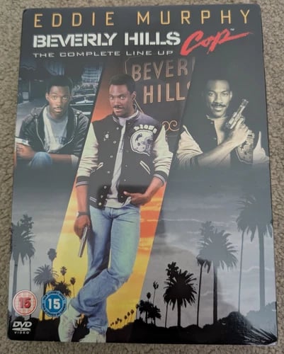 Beverly Hills Cop: Complete Line Up - 3 Film Trilogy DVD Box Set - Region 2 Brand New
