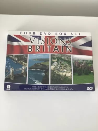 4 DVD set- Aerial Journey over famous Sights & Landmarks of - ideal gift Region 2 Brand New