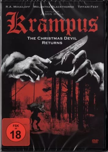 Krampus -The Christmas Devil Returns - DVD - R.A.Mihailoff - 2016 - Seller Region 2 Brand New