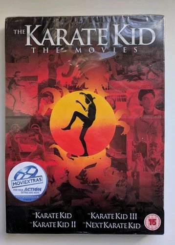 The Karate Kid/Karate Kid 2/Karate Kid 3/The Next Karate Kid (Box Set) (DVD,... Region 2 Brand New