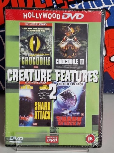 Creature Features 2 DVD: Crocodile I & II, Shark Attack 1 & 2