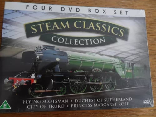 Steam Classics Collection Four DVD Box Set Region 2 Brand New
