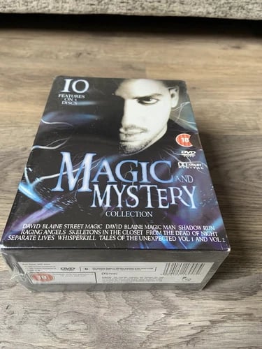 Magic and Mystery Collection 5 Pack DVD 10 Feat 2007 David Blaine Region 2 Brand New
