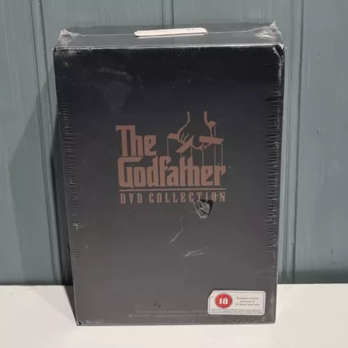 The Godfather DVD Collection All 3 Movies & Special Features Set 18 Region 2 Brand New