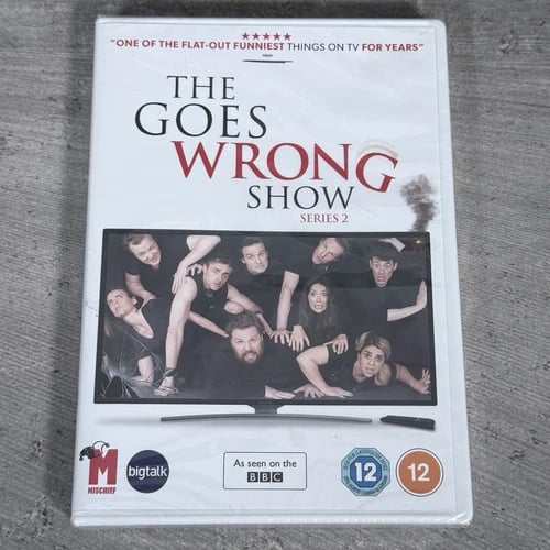 The Goes Wrong Show Series 2 DVD - BBC Comedy Drama Region 2 Brand New