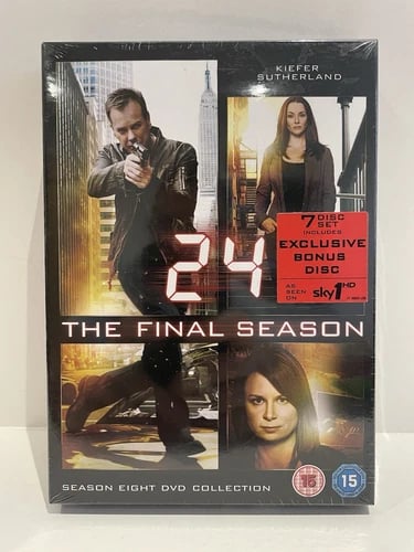 Twenty Four 24 Season 8 FINAL Season DVD Box Set PAL Region2 Brand New