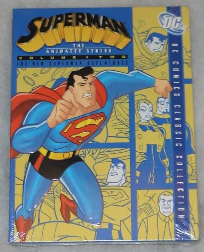 Superman The Animated Series Volume 2 Two DVD Box Set Region 2 Brand New Superman The Animated Series Volume 2 Two DVD Box Set Region 2 Brand New