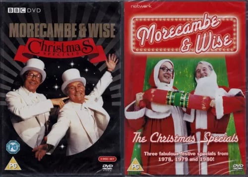 Morecambe & Wise Christmas Specials 1969-77 box set & 1978-80 DVD - Region 2 Brand New