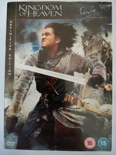 DVD Kingdom of Heaven. Definitive Edition. Box Set. Orlando Bloom. Liam Neeson Region 2 Brand New