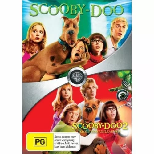 Scooby-Doo - The Movie/Scooby-Doo 2 - Monsters Unleashed (DVD) REGION 2&4 () Brand New