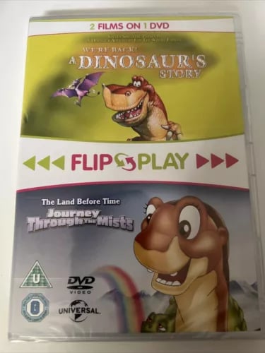 Vi är tillbaka! En dinosaurieberättelse / Landet före tiden (DVD, Region 2)