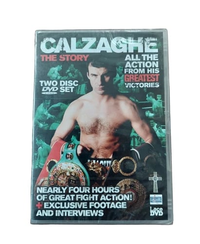 Joe Calzaghe Complete Story DVD Boxing 2 Disc Set Release R2 10 Region 2 Brand New Joe Calzaghe Complete Story DVD Boxing 2 Disc Set Release R2 10 Region 2 Brand New