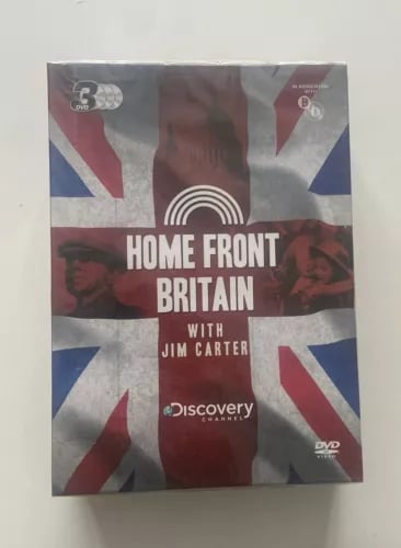 Home Front Britain with Jim Carter Triple Pack DVD Region 2 Brand New