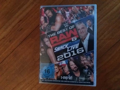 The Best Of Raw & Smackdown Live 2016 DVD - 3 skivor The Best Of Raw & Smackdown Live 2016 DVD - 3 skivor