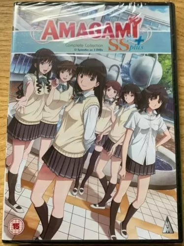 Amagami SS Plus Complete Collection DVD Region 2 Anime MVM Brand New