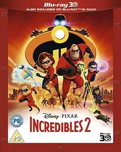 Superhjältarna 2 [3D + Blu-ray] (2018) Regionfri