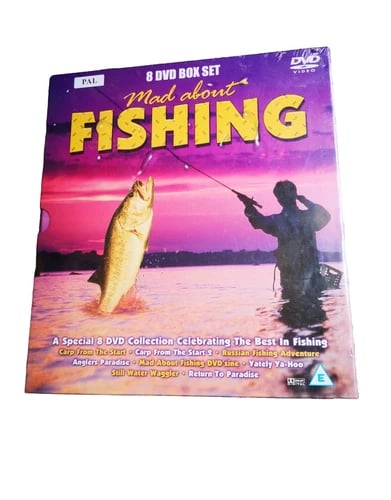 FISHING 8 Disc DVD Box Set Region 2 Brand New