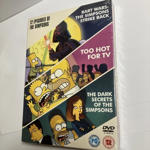 The Simpsons: Bart Wars/Too Hot for TV/Dark Secrets DVD (2006) James L. Brooks Region 2 Brand New