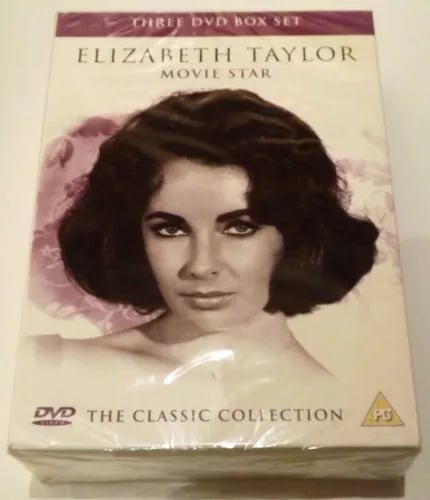 Elizabeth Taylor MOVIE STAR 3 DVD BOX SET CLASSIC COLLECTION . Region 2 Brand New