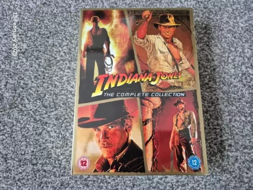 INDIANA JONES COMPLETE COLLECTION DVD BOXSET GENUINE Region 2 Brand New