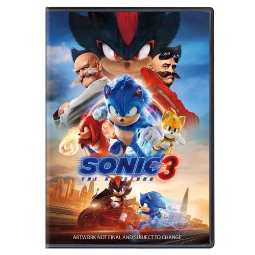 Sonic The Hedgehog 3 [PG] DVD Alue 2