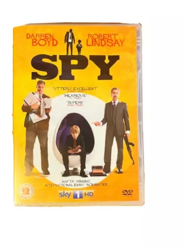Spy: Series 1 [DVD PAL REGION 2] [2011] Robert Lindsay, Darren Boyd Comedy Brand New