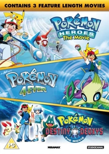 Pokemon : Triple Movie Big Pack (DVD) Region 2 Brand New