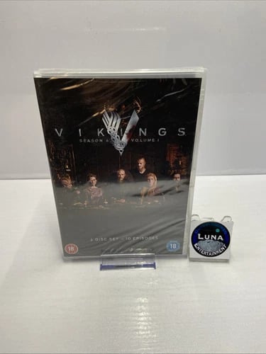 Vikings - Season 4 Volume 1 - DVD - Cert 18 - Region 2 - Brand New