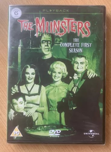 The Munsters: Komplet Sæson 1 DVD (2005, 6-disc sæt, Region 2)