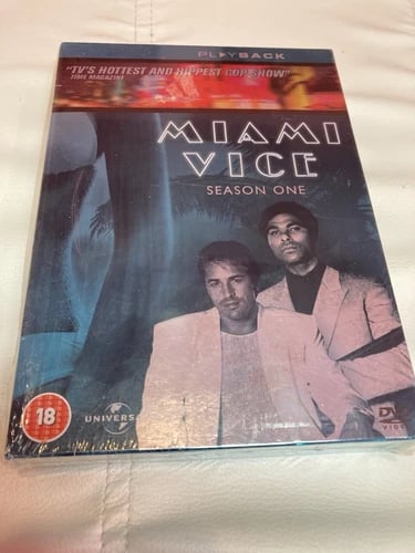Miami Vice - Kausi 1 DVD-boksi (80-luvun poliisidraama)