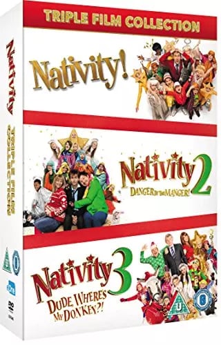 Nativity! Trippel Filmkollektion DVD med Martin Freeman (2015)