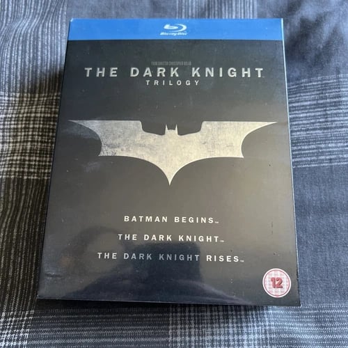 The Dark Knight Trilogy [12] Blu-ray Box Set Region 2 Brand New