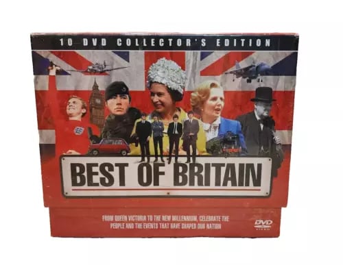 Best of Britain 10 DVD Box Set(2012) Region 2 Brand New