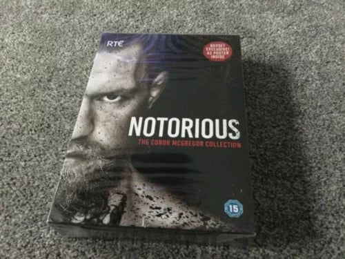 Notorious The Conor McGregor Collection 2DVD BOXSET with A2 Poster Inside Region 2 Brand New
