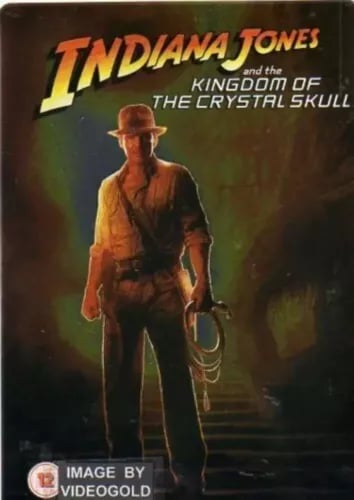 Indiana Jones and the Kingdom of the Crystal Skull 2 DVD Steelbook- Region 2 Brand New