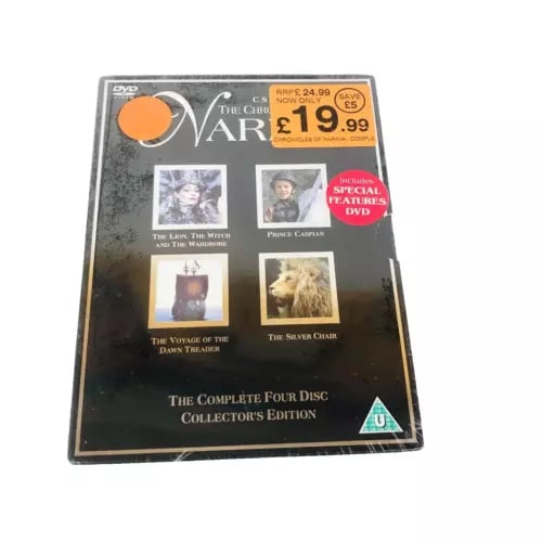 The Chronicles Of Narnia BBC Complete 4 Disc Collectors Edition DVD Box Set Region 2 Brand New