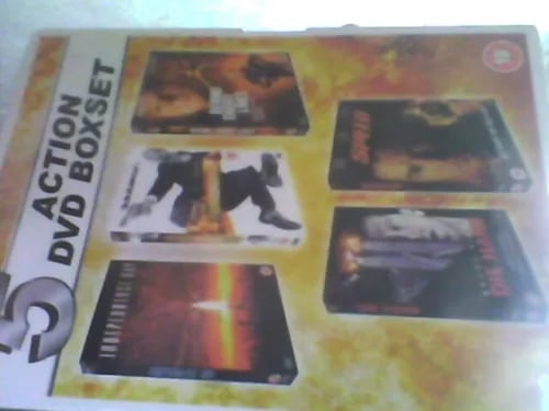 Speed/Die Hard/Independence Day/Transporter/Behind Enemy Lines 5 Disc Boxset Region 2 Brand New Speed/Die Hard/Independence Day/Transporter/Behind Enemy Lines 5 Disc Boxset Region 2 Brand New