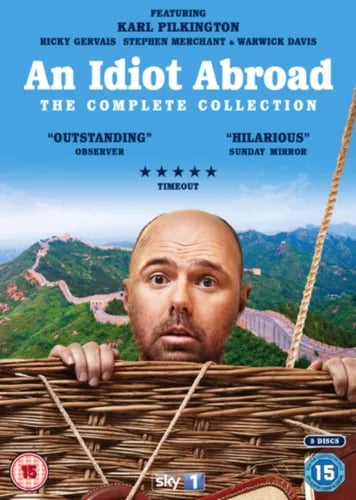An Idiot Abroad: The Complete Collection [15] DVD Box Set Region 2 Brand New