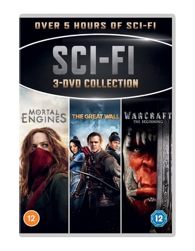 Sci-Fi: 3-Movie Collection [12] DVD Box Set Region 2 Brand New